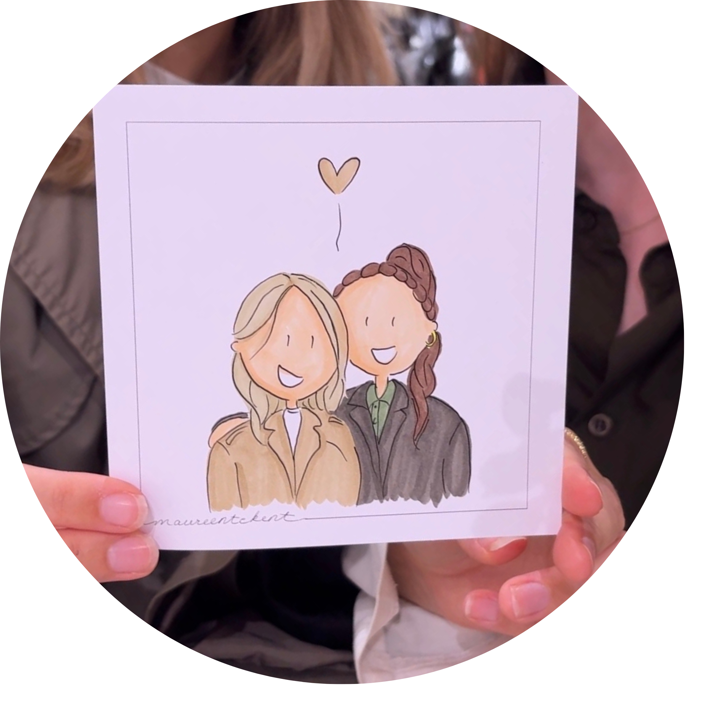 Live illustreren Maureen